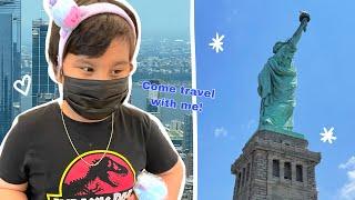 Riding a boat to The Statue of Liberty! | JadenPlayz