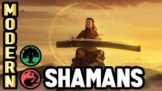 Gruul SHAMANS Company in MODERN | It hits HARD!  【 MTG 】