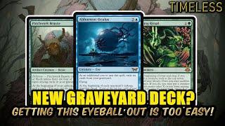 New Graveyard Strategy With Giant Eyeball! Ritual Oculus | Timeless BO3 Ranked | MTG Arena