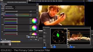 EDIUS 8.2 Tutorial -- PRIMARY COLOR CORRECTION