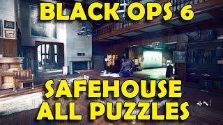 Call of Duty Black Ops 6 - All Safehouse Puzzles (The Puzzles, Mason Trophy / Achievement Guide)