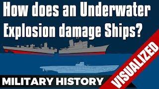 How Underwater Explosions damage Ships and Subs #Military101