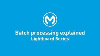 Batch Processing Explained | Lightboard Series