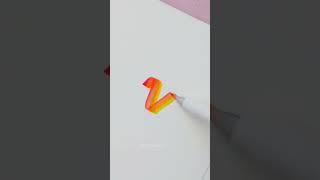 Rainbow art #shorts  #ytshorts #art #flowers  #easy  #drawing