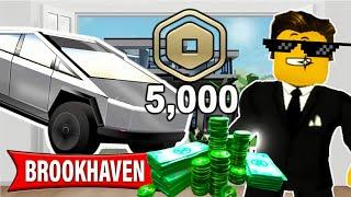 I Bought The Tesla Cybertruck! Brookhaven  ROBLOX