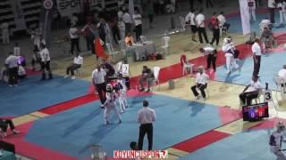 29kg Ebrar Kose vs Seyma Nur Bicer (2017 Turkish Cadet Taekwondo Championships)