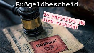 Bußgeldbescheid erhalten? Wie geht es weiter? Das solltest du wissen! ￼