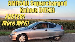 S4 E24. the computer controlled supercharged Kubota diesel gets faster and better MPG