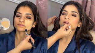 GLAM BRIDAL MAKEUP | 15 Minutes Quick Makeup Tutorial