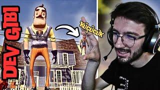 HİLE AÇTIM KATİL KOMŞUM KOCAMAN OLDU BENDE ONU KÜÇÜLTTÜM | Hello Neighbor Mod Menü