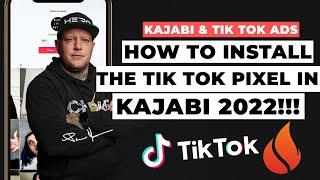 How To Install The Standard Tik Tok Pixel In Kajabi 2022!!! | Track Opt-Ins, Purchases & More!