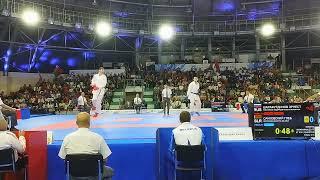 WKF КАРАТЭ: Кумите, Мужчины, категория до 75кг. Беларусь - Россия