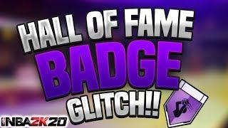 NBA 2K20 - BEST HALL OF FAME BADGE GLITCH *MUST WATCH* UNLIMITED TEAM PRACTICES