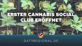 Bundesweit erster Cannabis Social Club eröffnet