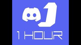 1 Hour of Silence occasionally broken up by Discord Ringtone