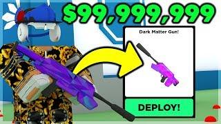 BUYING The DARK MATTER GUN For $99,999,999 And It's OP | Big Paintball (ROBLOX)