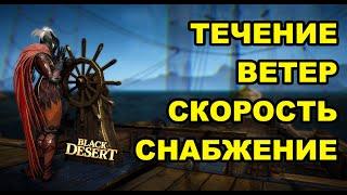 Течение, починка, скорость. Гайд по перемещению в море Black Desert