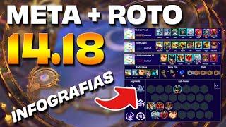 Mejores Composiciones META TFT 14.18 *CON INFOGRAFIAS*