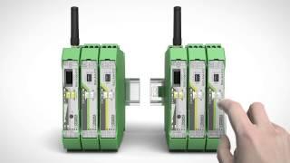 Quickly and easily transmit wireless I/O signals with Radioline - Phoenix Contact