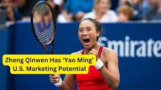 Chinese Tennis Star Qinwen zheng Has Yao Ming U S Marketing Potential #qinwen_zheng #zheng_tennis