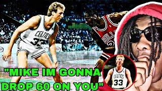 LARRY BIRD IS DISRESPECTFUL! LARRY BIRD'S MOST SAVAGE MOMENTS! | keydrik reacts