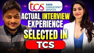 TCS Actual Interview Ninja/Digital/Prime | TCS Selected Candidate