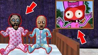 Granny and Grandpa vs Scary Pinki || incredibox sprunki - funny horror animation (p.343 new)