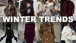 Winter Fashion Trends 2024/2025! (what to wear this season)