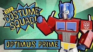 Make Your Own Optimus Prime With Cardboard - DIY Costume Squad