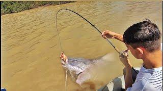 SE CAE DE LA EMBARCACIÓN Y MIRA LO QUE PASO DESPUÉS!! .    Pescón y Aventura en Mazaruca. Parte 2