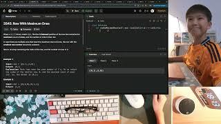 LeetCode | Python | HHKB keyboard | 40 min real time | no talking | EP-31
