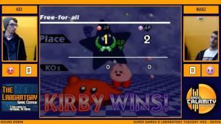 S@LT #53  KD3 R Kirby vs NuggZ Kirby   Round Robin   SSB64 Singles