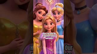 Princess Bedrooms Tour  | Beauty, Rapunzel, Aurora & Cinderella | Magical Rooms for Kids