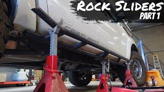 Custom 4wd Rock Sliders PT1