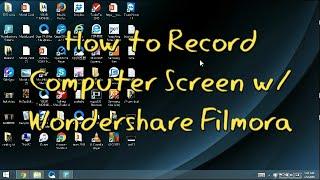 How to Record Computer Screen w/ Wondershare Filmora