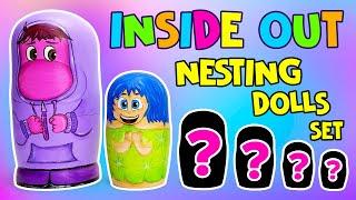 How To Make Inside Out 2 Nesting Dolls Set