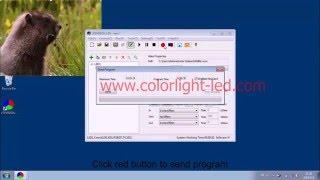 Configure the LED display for Colorlight i5A-F LED Card