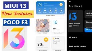 MIUI 13 NEW FEATURES (POCO F3) WHERE EXACTLY ARE THE NEW FEATURES XIAOMI?