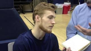 UConn MBB Senior Niels Giffey Previews the Final Four, 4/1/14