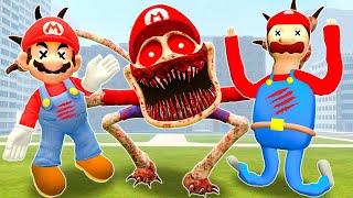 PLAYING AS NEW CURSED MARIO 3D SANIC CLONES MEMES update in Garry's Mod!