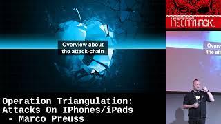 Operation Triangulation: Attacks On IPhones/iPads - Marco Preuss