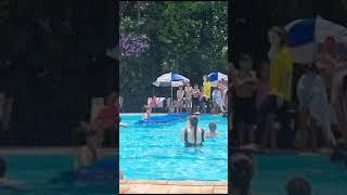 Desafio na piscina