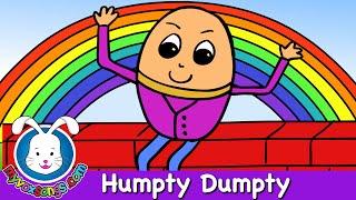 Humpty Dumpty Sat On A Wall | Humpty Dumpty Nursery Rhymes