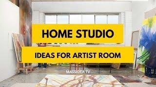 45+ Creative Home Studio Decorating Ideas for Artist Room