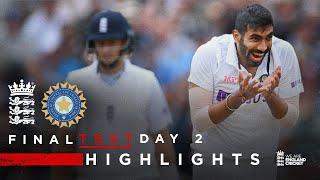 Brilliant Bumrah Puts India On Top | Highlights | England v India - Day 2 | LV= Insurance Test 2022