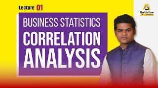  Business Statistics: Correlation Analysis Lecture 1 | National University | BBA