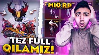 M10 SEZON RPni TEZ FUL QILISH  PUBG MOBILE!!!