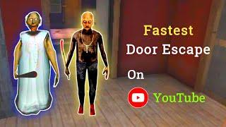 I DID FASTEST DOOR ESCAPE...