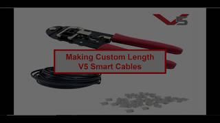 Assembling a custom length V5 Smart Cable