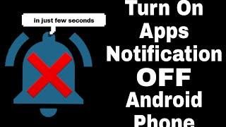 How to Turn off Apps Notifications on 𝗔𝗻𝗱𝗿𝗼𝗶𝗱 Phone? [𝘛𝘏𝘌𝘛𝘌𝘊𝘏𝘕𝘐𝘊𝘈𝘓𝘎𝘐𝘙𝘓]